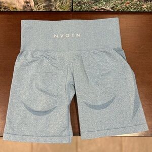 NVGTN Women's Light Blue Bike Shorts